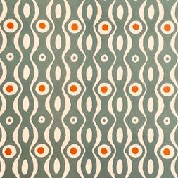 Patterned Paper Persephone Teal and Orange