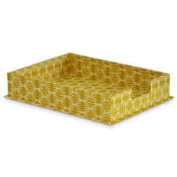 Small Letter Tray Selvedge Mustard