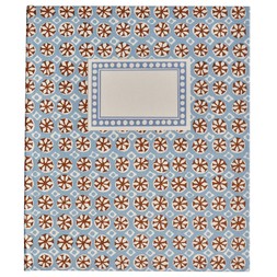 Large Hardback Notebook Sea Urchin Sky and Cocoa