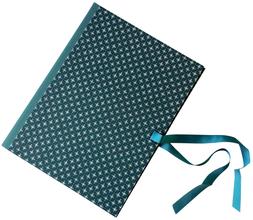 A4 Portfolio Little Stars Petrol Blue