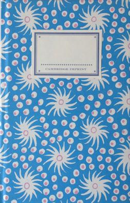 Hardback Notebook Milky Way Blue and Old Red