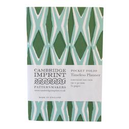 Timless Planner Insert for Pocket Folio Green