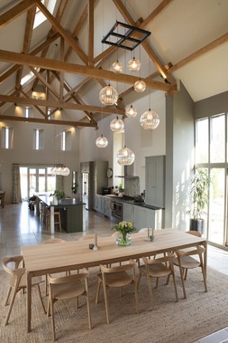 Bespoke Ribbed Hereford Cluster Chandelier