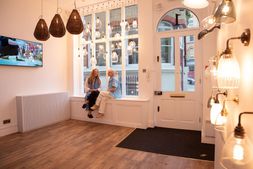 Fritz Fryer's London studio