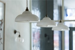 Wye Valley Pendant Light gbp370.00 Credit Kitchen Makers,Inglis Hall.3