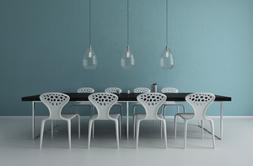 Fritz Fryer Clear Wellington Pendant Light