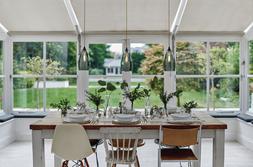 Fritz Fryer Upton Smoked Pendant Light