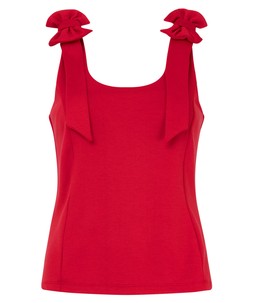 Amelia Bow Detail Sleeveless Top £30