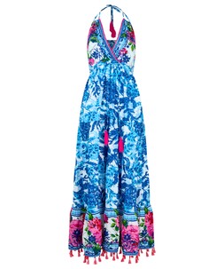 Arabella Sequin and Embroidered Maxi Dress £80
