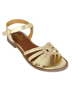 Azure Gold Sandals, £50 1