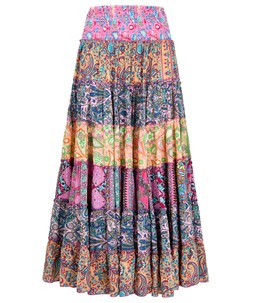 Boho Dreams Tiered Maxi Skirt £55