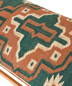 Boho Floral Kilim Storage Bench £220