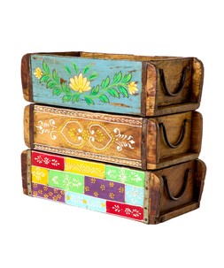 Hand Painted Storage Brick Moulds £38