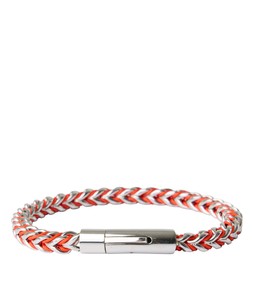 Mens Blue and Red Metal Bracelet, £25