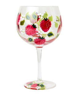 Rich Raspberry Gin Glass £18