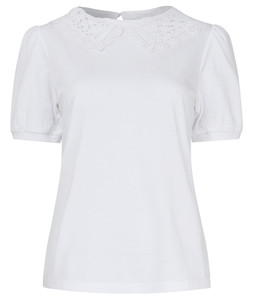 Tilly Lace Collar T-Shirt £30