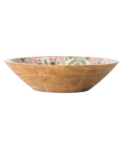 Tranquil Tile Mango Wood Serving Bowl £25