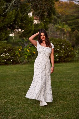 Joe's Favourite Floral Crinkle Cotton Dress £60