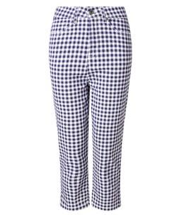 WB720A Joe Browns Penelope Gingham Capri Pants £30