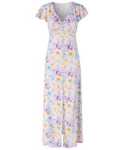 WF460A Joe Browns Watercolours Printed Floral Dress £60