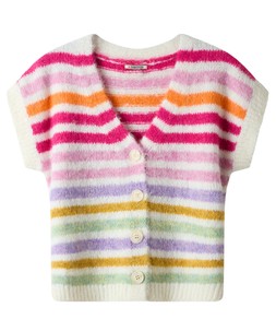 WN013A Joe Browns Lucie Stripe Sleeveless Cardigan £45