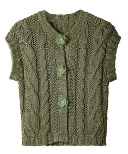 WN014A Joe Browns Louisa Sleeveless Cable Knit Cardigan £50