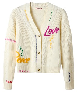 WN020A Joe Browns Amour Embroidered Cable Knit Cardigan £60