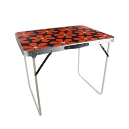 Regatta x Orla Kiely Lightweight Floral Print Foldaway Table Daisy Navy &pound;110 RCE453 Z8W P 1
