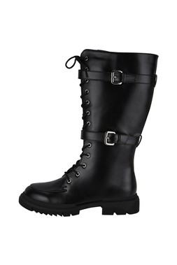 FI4885 TK Maxx-women-black boots-RRP &pound;-New price &euro;24.99-5582
