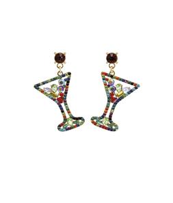 JEWEL COCKTAIL EARRINGS &euro;17.99