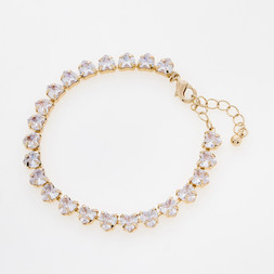 TK MAXX Gold Tone Heart Bracelet €19.99 RRP €39.99