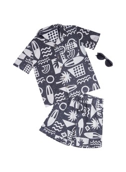 TK Maxx Kids Black & white short set €16.99