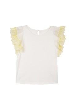TK Maxx Kids Gold Label T.shirt with yellow sleeves €39.99