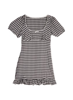 TK Maxx Women Black & white ginham dress €12.99