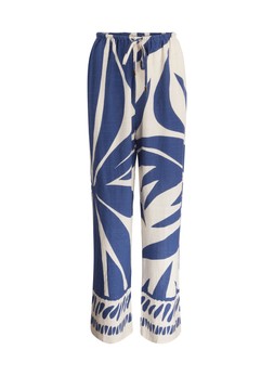 TK Maxx Women Blue floral linen trousers €13.00