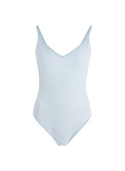 TK Maxx Women Blue ginham swimsuit €26.99