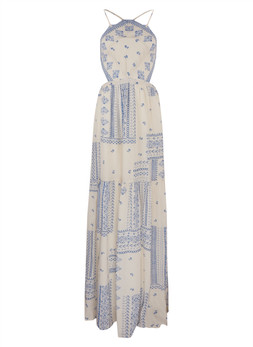 TK Maxx Women Blue & white paisley dress €89.99 ( RRP €549.99)