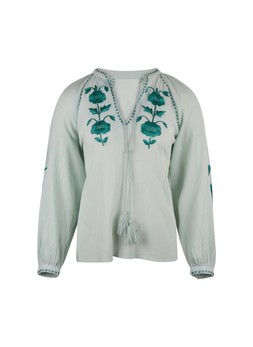 TK Maxx Women Green embroided blouse €84.99 ( RRP €359.99)