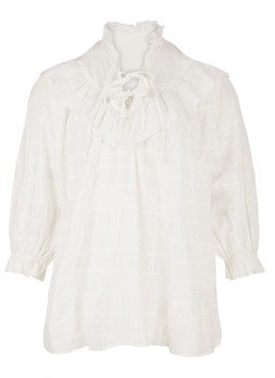 TK Maxx Women white frilly shirt €69.99 ( RRP €139.99)