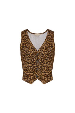 FI5014 TK Maxx - Women - leopard print waistcoat - €24.99 18020
