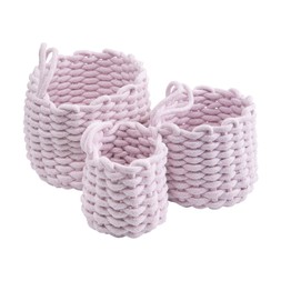 scandi neutralropeknittedbasketset €22.99