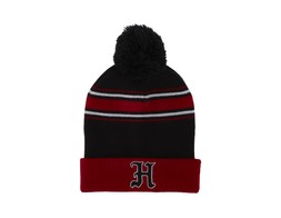 TK Maxx - black & red hat with pompom €8.99