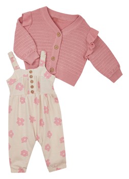 TK Maxx Kids pink dungary & jumper set €19.99