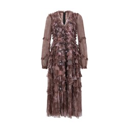 TK Maxx Long Sleeve V Neck Maxi Dress €189.99