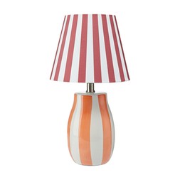 TK Maxx Scandi Stripy Table Lamp & shade €36.99