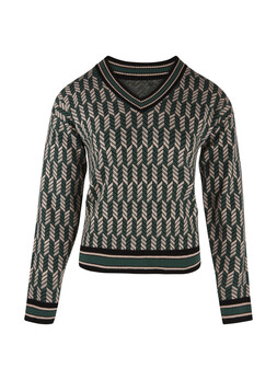 TK Maxx Women Green checkered jumper €26.99