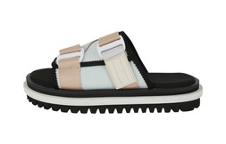 TK Maxx - Women - pink & Green slides &euro;59.99 (RRP &euro;140.00)
