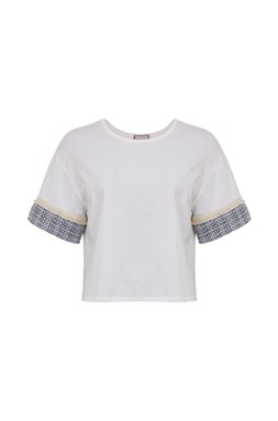TK Maxx - Women - white top with sleeves details &euro;22.99 (RRP &euro;47.00)