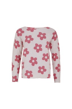 TK Maxx - Women's pink & flowers jumper €44.99