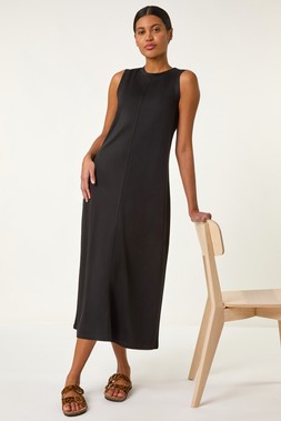 Roman Sandwash Stretch Midi Dress